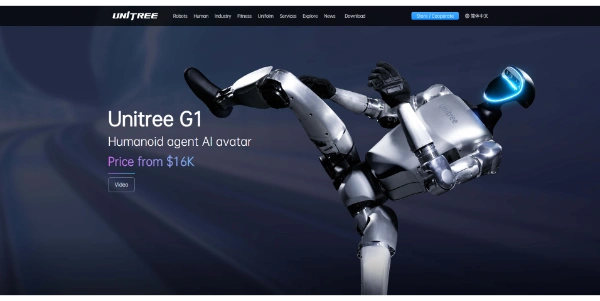 Unitree G1 An advanced humanoid robot with