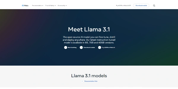 Llama 3.1 405B The free, open-source LLM model - Digital technology terra