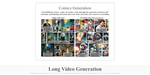 Storydiffusion An AI tool that generates