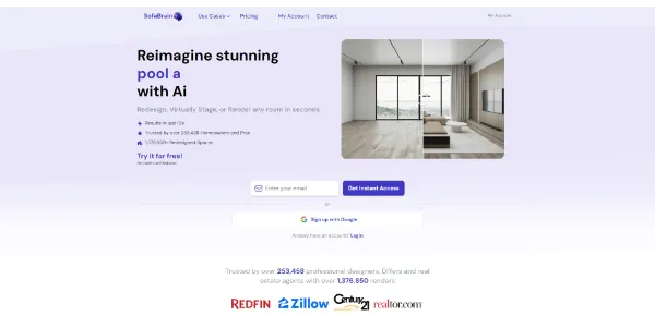 SofaBrain AI Find inspiration for the rooms