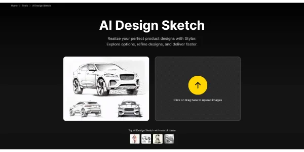 Design Sketch by Stylar Quickly transform your sketches or