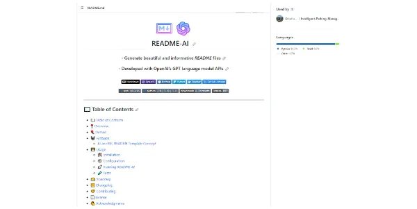 README-AI An AI assistant that automatically