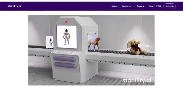 Stable Video 3D Generate 3D videos from a