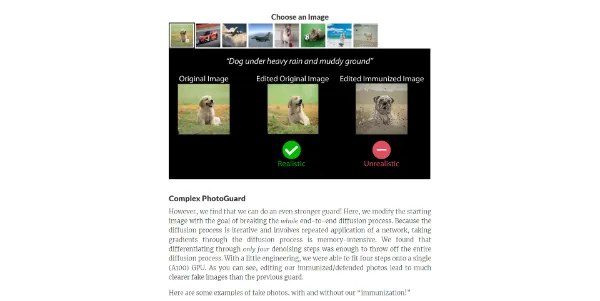 PhotoGuard AI Easily detect whether a photo
