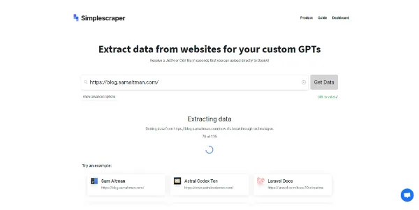 Simplescraper An AI tool for easily