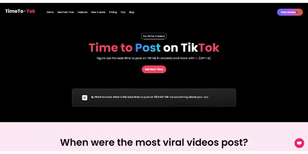 TimeToTok Maximize your growth on TikTok