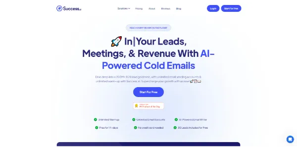Success.ai A B2B prospecting platform with