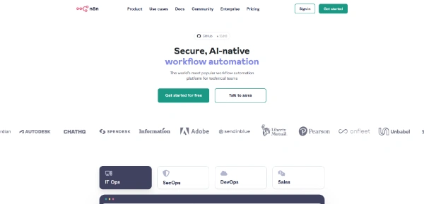 n8n Automate repetitive tasks by connecting